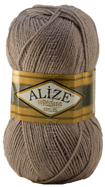 Пряжа Superlana Zincir Alize - (142 - Бежево-розовый)