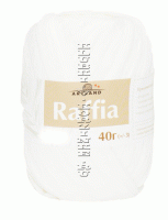 Пряжа Raffia (Белый)