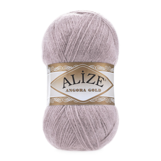 Пряжа «ANGORA GOLD Alize» - (163 - Серая роза)