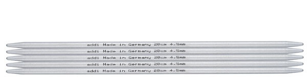 Спицы ADDI чулочные, алюминий, №4 20 см