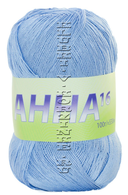 Пряжа Анна 16 Seam - (333 - Голубой)