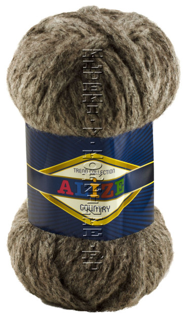 Пряжа Country Alize - (332 - Кофе с молоком)