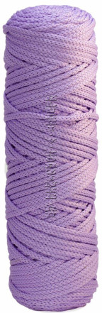 Шнур полиэфирный 3 мм 100 м - (92 - Фиолетовый)