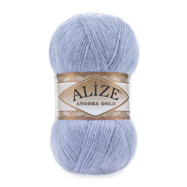 Пряжа «ANGORA GOLD Alize» - (40 - Голубой)