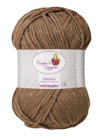 Пряжа «Милашка» - (102 - Фундук)