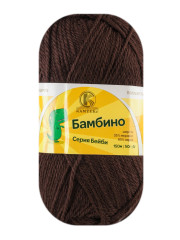 Пряжа Камтекс «Бамбино» - (063 - Шоколад)