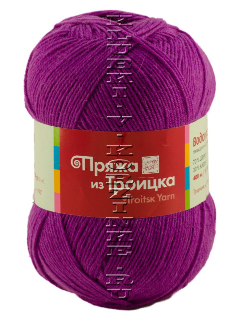 Пряжа Троицкая «Водопад» - (3882 - Фуксия)