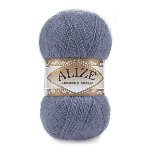 Пряжа «ANGORA GOLD Alize» - (203 - Джинс меланж)