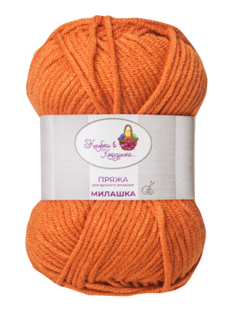 Пряжа «Милашка» - (208 - Календула)