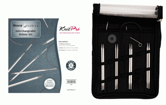 Набор квадратных круговых спиц KnitPro (арт. 12361)