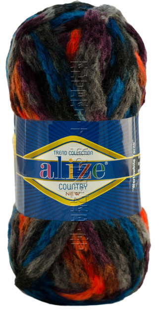 Пряжа Country New Alize - (5487 - Коралловый риф)