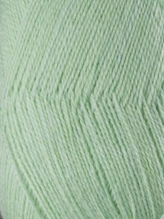 Пряжа Пехорка «Ангорская теплая» - (09 - Зелёное яблоко)