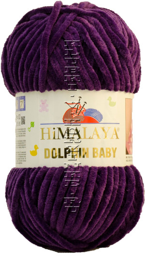 Пряжа Dolphin baby Himalaya - (80328 - Фиолетовый) 