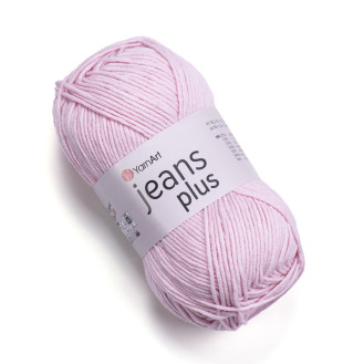 Пряжа YarnArt «Jeans plus» - (74 - Светло - розовый)
