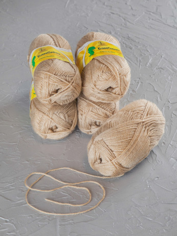 Пряжа Камтекс «Бамбино» - (006 - Светлый Бежевый)