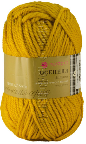 Пряжа Пехорка «Осенняя» - (340 - Листопад) 200 г / 150 м25% шерсть, 75% акрил