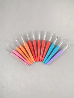 Крючки для вязания 14 см 2 - 10 мм (13 шт)