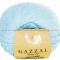 Пряжа Gazzal Organic Baby Cotton - (423 - Голубой)