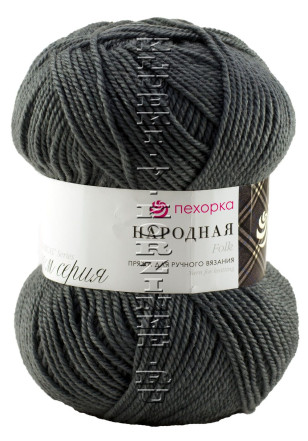 Пряжа Пехорка «Народная» - (393 - Св.моренго)
