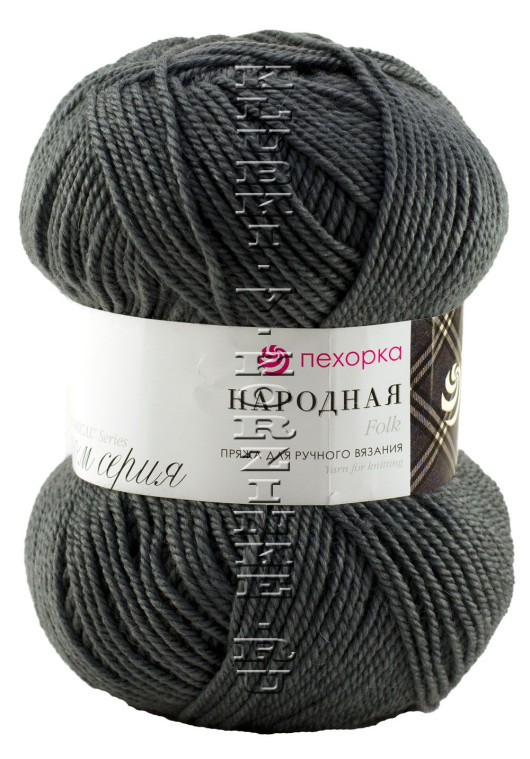 Пряжа Пехорка «Народная» - (393 - Св.моренго)