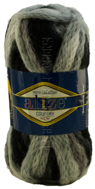 Пряжа Country New Alize - (5453 - День и ночь)