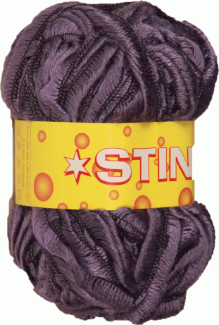 Ленточная пряжа BOMBA и STING (40 - Сиреневый)