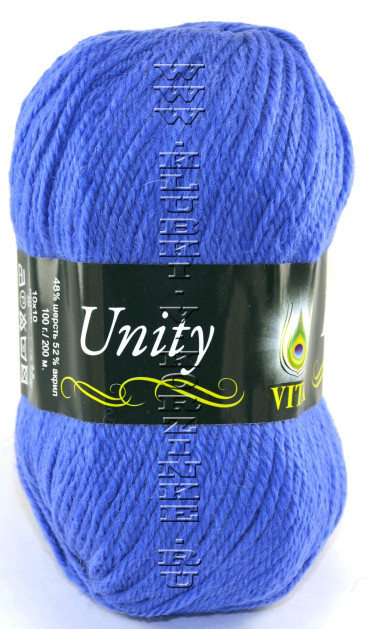 Пряжа Vita Unity Light - (6040 - Ярко-синий)