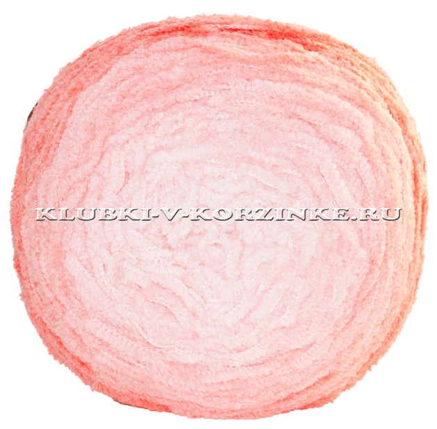 Пряжа Softy Plus Ombre Batik Alize - (7284 - Коралл)