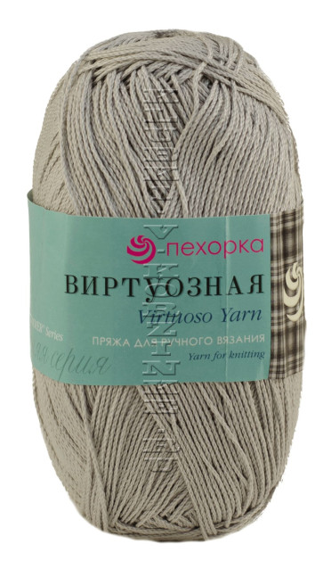 Пряжа Пехорка «Виртуозная» - (08 - Св.серый)