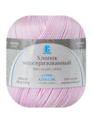 Пряжа Камтекс «Хлопок Мерсеризованный» - (143 - Нежный румянец)