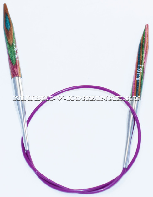Спицы KnitPro Symfonie круговые №5,5; 40 см (арт.20312)