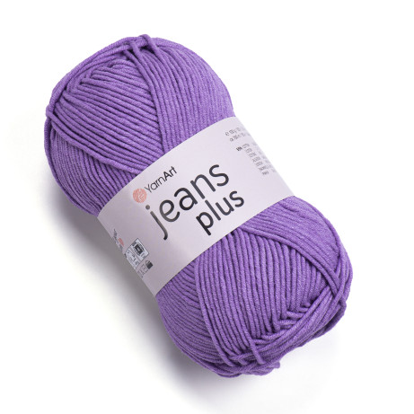 Пряжа YarnArt «Jeans plus» - (72 - Сиреневый)