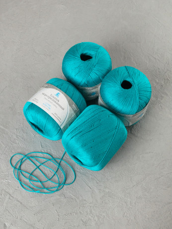 Пряжа Камтекс «Хлопок Мерсеризованный» - (083 - Нефрит)