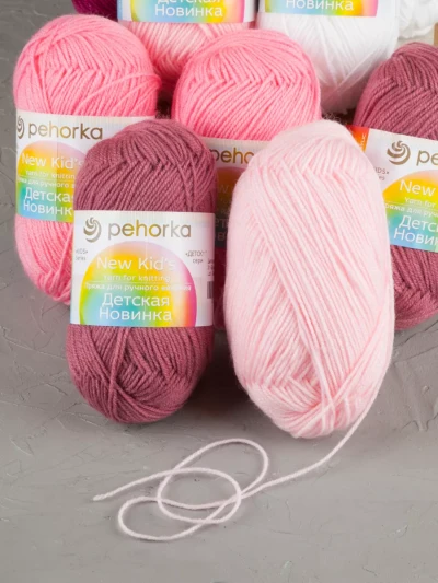 Набор пряжи Пехорка «Детская новинка» Квинтет 4