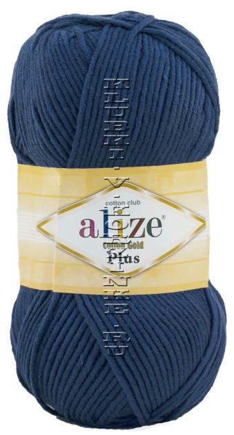 Пряжа Cotton Gold Plus Alize - (215 - Черника)