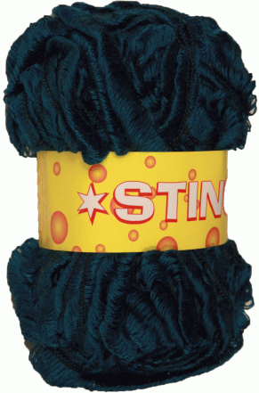 Ленточная пряжа BOMBA и STING (7441 - Изумрудный)