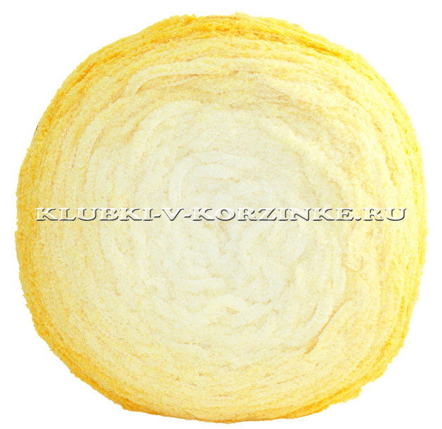 Пряжа Softy Plus Ombre Batik Alize - (7285 - Желток)