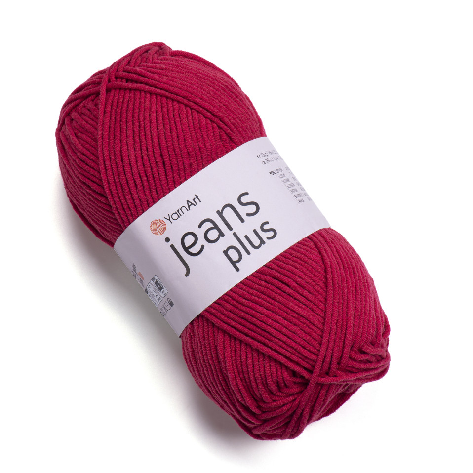 Пряжа YarnArt «Jeans plus» - (51 - Георгин)