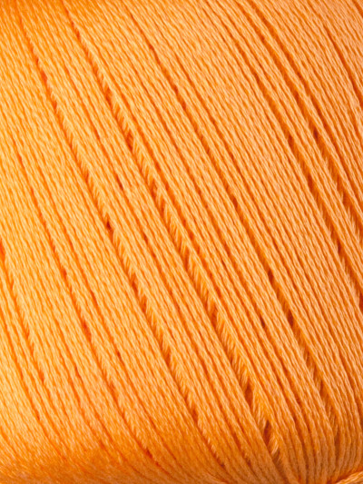 Пряжа Камтекс «Хлопок Мерсеризованный» - (035 - Оранжевый)