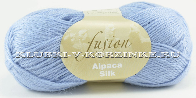 Пряжа Alpaca Silk (1620 - Голубой)