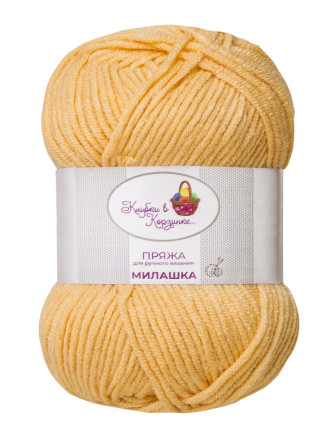 Пряжа «Милашка» - (251 - Медовый)