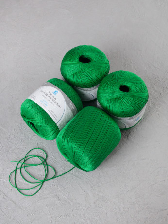 Пряжа Камтекс «Хлопок Мерсеризованный» - (044 - Трава)