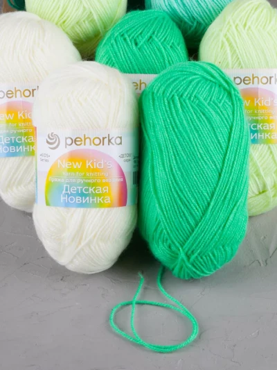 Набор пряжи Пехорка «Детская новинка» Квинтет 6