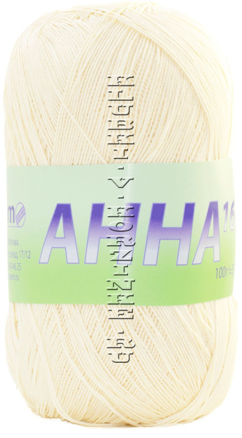 Пряжа Анна 16 Seam - (294 - Кремовый)