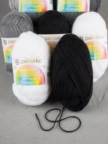 Набор пряжи Пехорка «Детская новинка» Квинтет 7