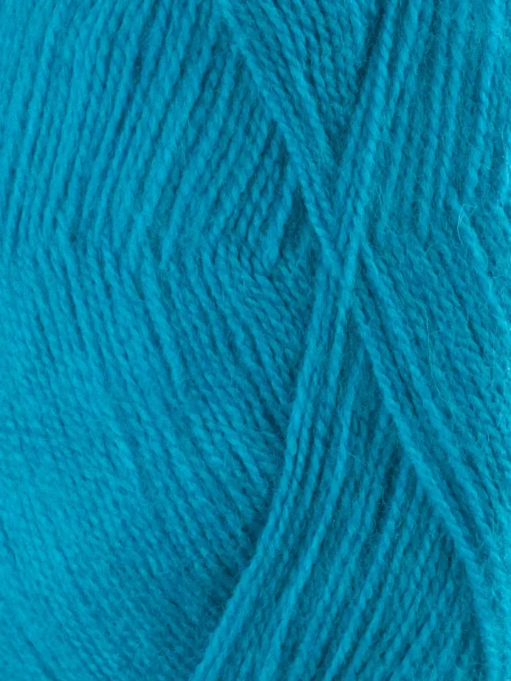 Пряжа Пехорка «Ангорская теплая» - (45 - Тёмная бирюза)
