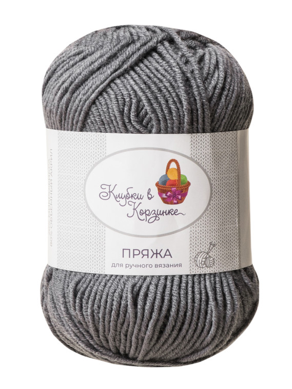 Пряжа «Алетта» - (031 - Графитовый шторм)