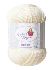 Пряжа «Алетта» - (034 - Сливочный зефир)
