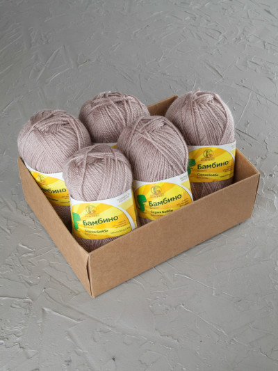 Пряжа Камтекс «Бамбино» - (231 - Жемчужная роза)