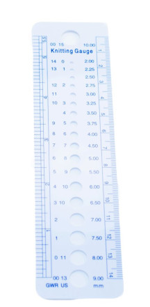 Линейка для определения размеров спиц